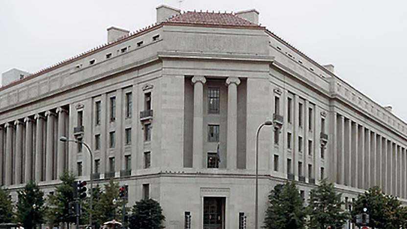 Photo of the Robert F. Kennedy Department of Justice Building.