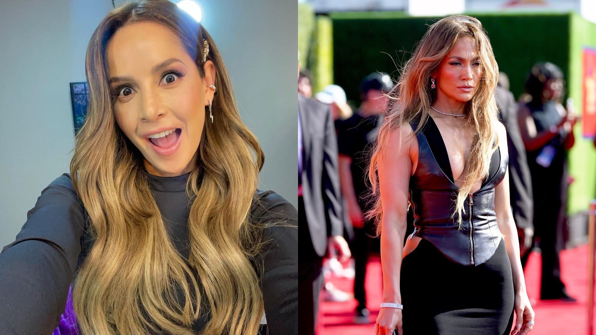 Carmen Villalobos se inspira en Jennifer Lopez para renovar su look con un  tinte rosa