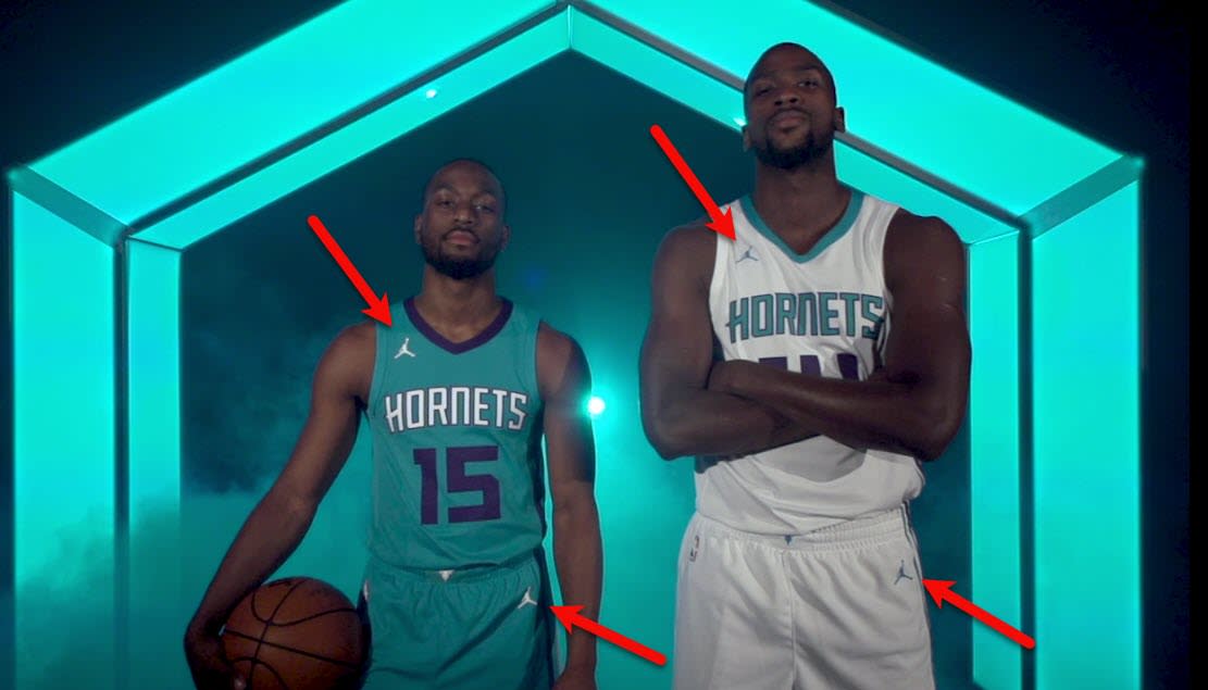 New Charlotte Hornets Nike Jersey Has Michael Jordan's 'Jumpman' Logo