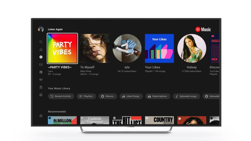 YouTube Music on Google TV
