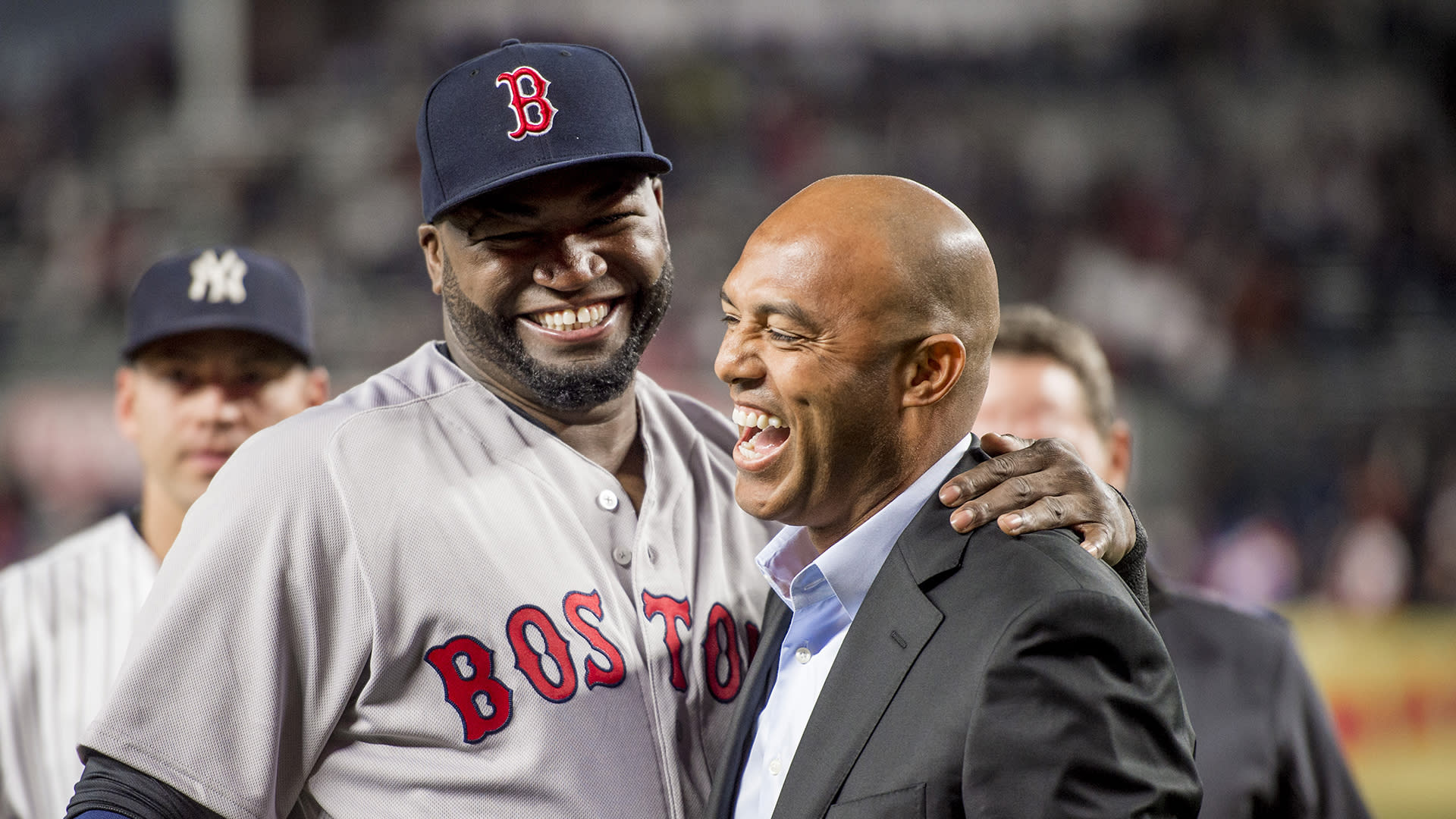 Mariano Rivera Presents David Ortiz with Gift from Yankees, News, Scores,  Highlights, Stats, and Rumors