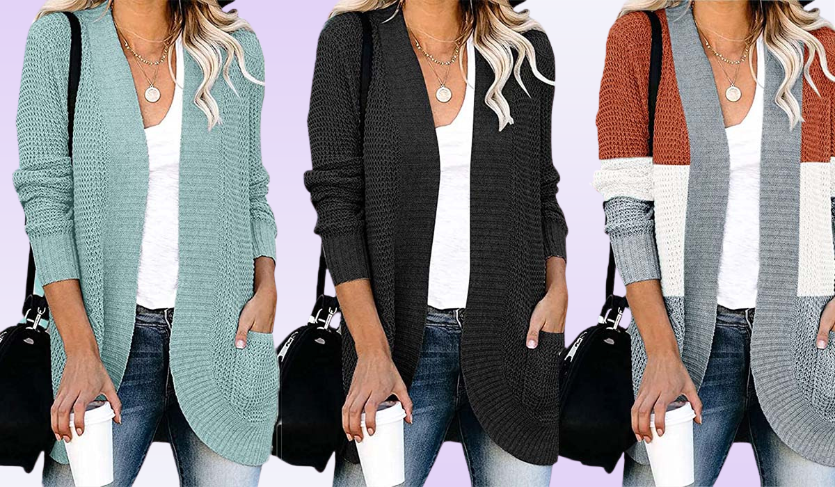 'Slimming and flattering': This top-rated open cardigan is up to 60% off