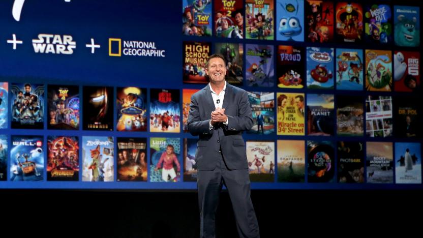 ANAHEIM, CALIFORNIA - AUGUST 23: Chairman of Direct-to-Consumer & International division of The Walt Disney Company Kevin Mayer took part today in the Disney+ Showcase at Disney’s D23 EXPO 2019 in Anaheim, Calif.  (Photo by Jesse Grant/Getty Images for Disney)