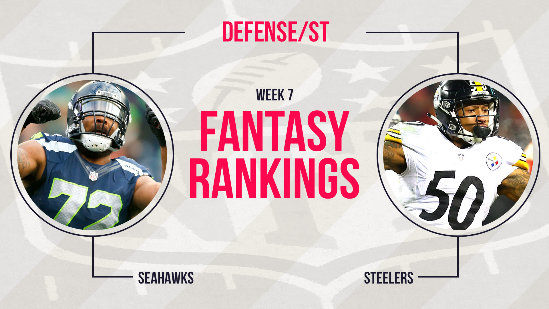 Week 7 Fantasy Football Rankings Defense