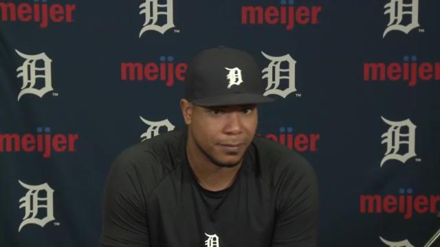 Detroit Tigers veteran Wily Peralta discusses his start in 2-1 loss to Royals