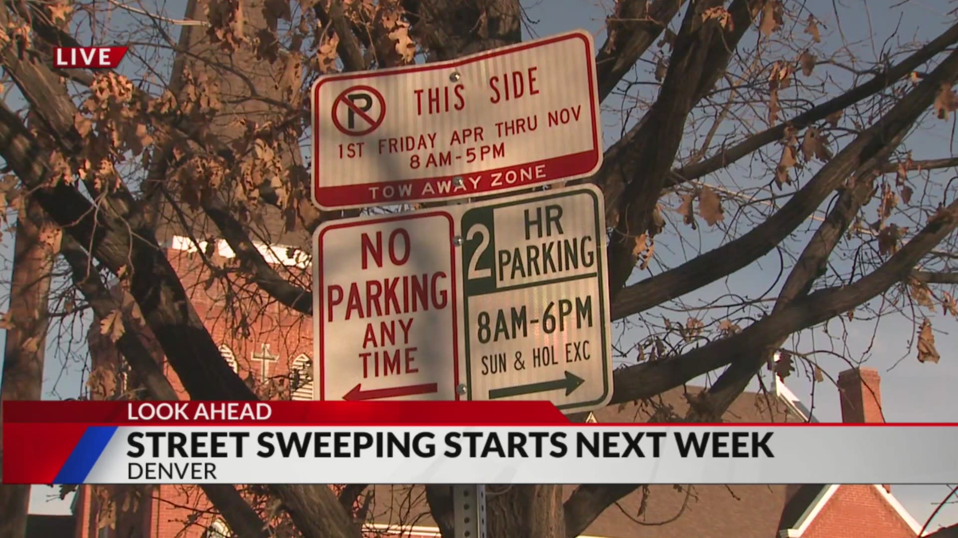 Denver s street sweeping season starts April 2