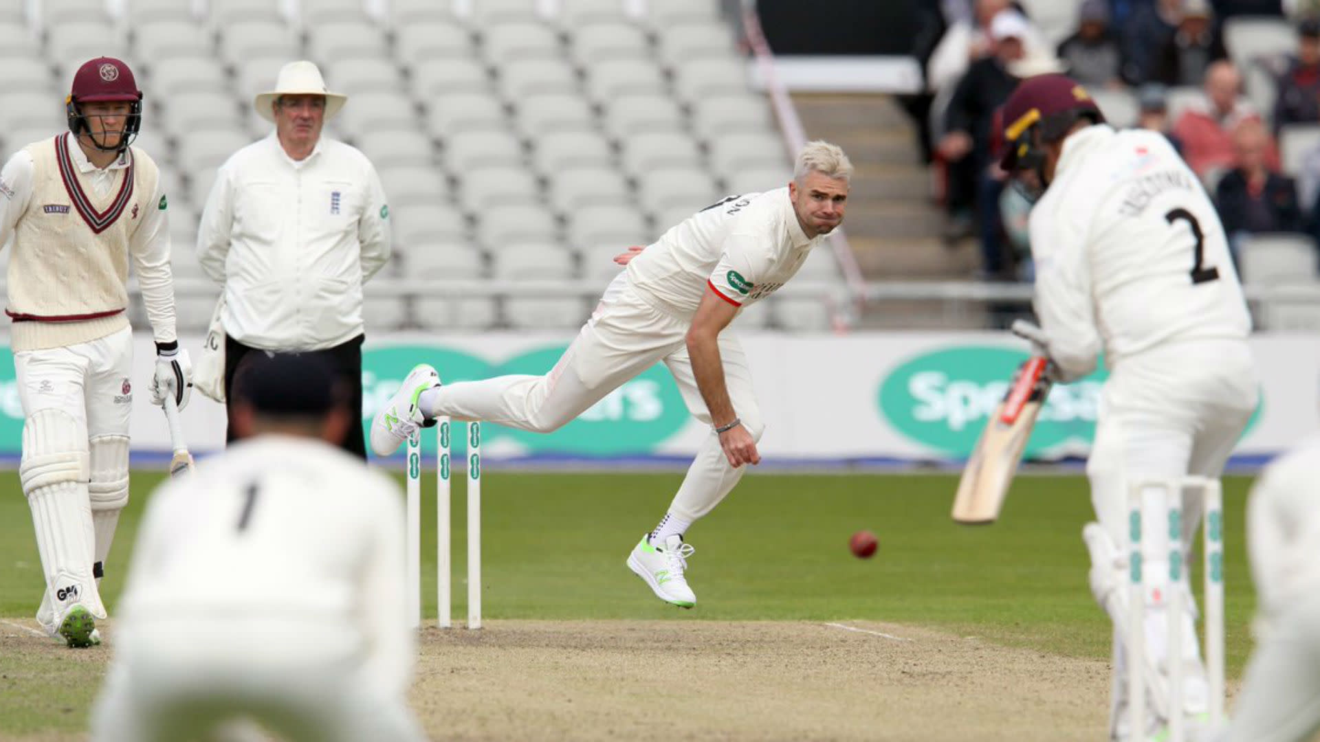 Cricket James Anderson Causes Stir With Platinum Blonde Hair