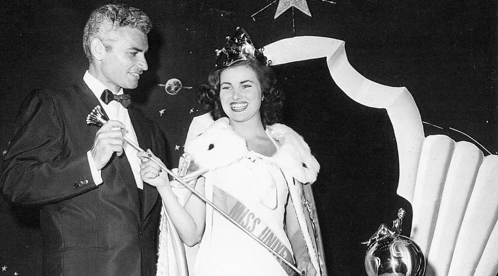 Miss Univers Qui Etait Christiane Martel La Premiere Gagnante Pour La France En 1953