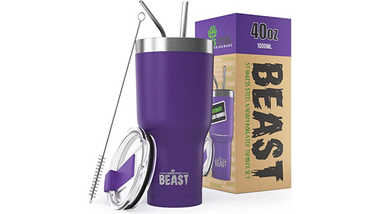  Beast 40 oz Tumbler Stainless Steel Vacuum Insulated