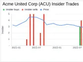 Insider Sell: Acme United Corp's President and COO Brian Olschan Sells 5,000 Shares