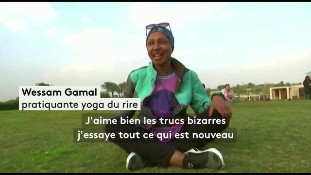 Egypte Au Caire Le Yoga Du Rire Pour Chasser La Morosite