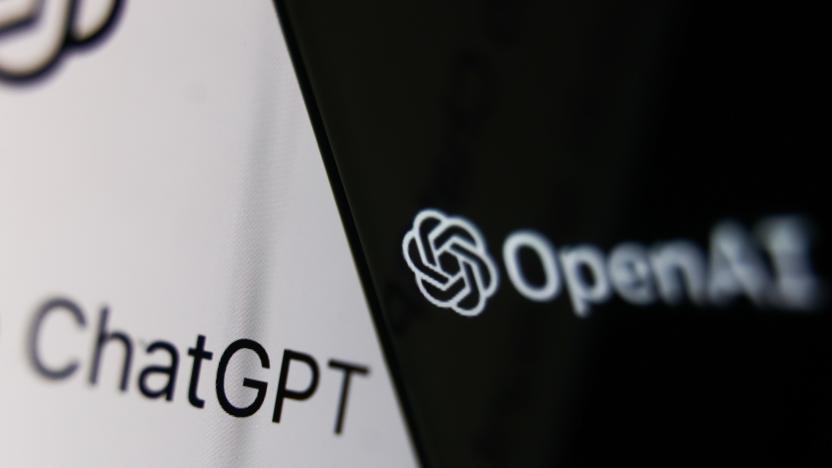 OpenAI logo displayed on a phone screen and ChatGPT website displayed on a laptop screen are seen in this illustration photo taken in Krakow, Poland on December 5, 2022. (Photo by Jakub Porzycki/NurPhoto via Getty Images)