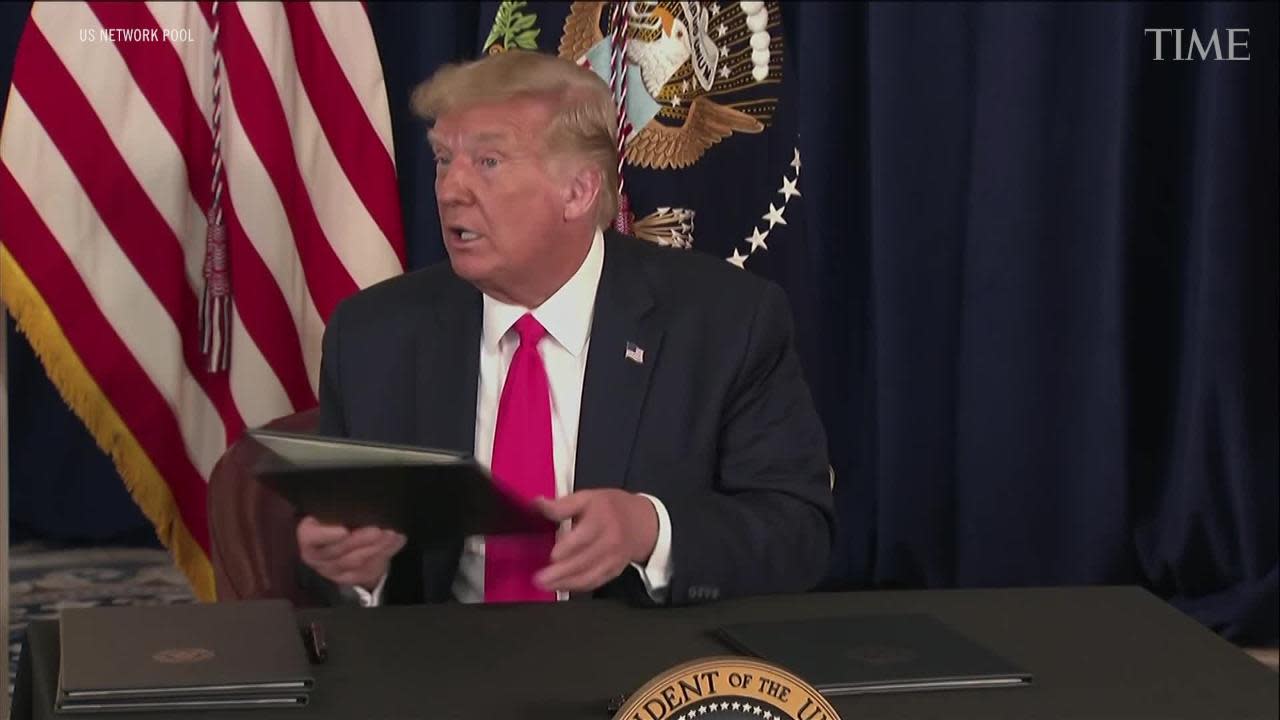 Trump Extends U.S. Unemployment Benefits [Video]