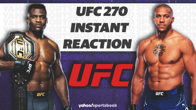 Betting: UFC 270 Instant Reaction