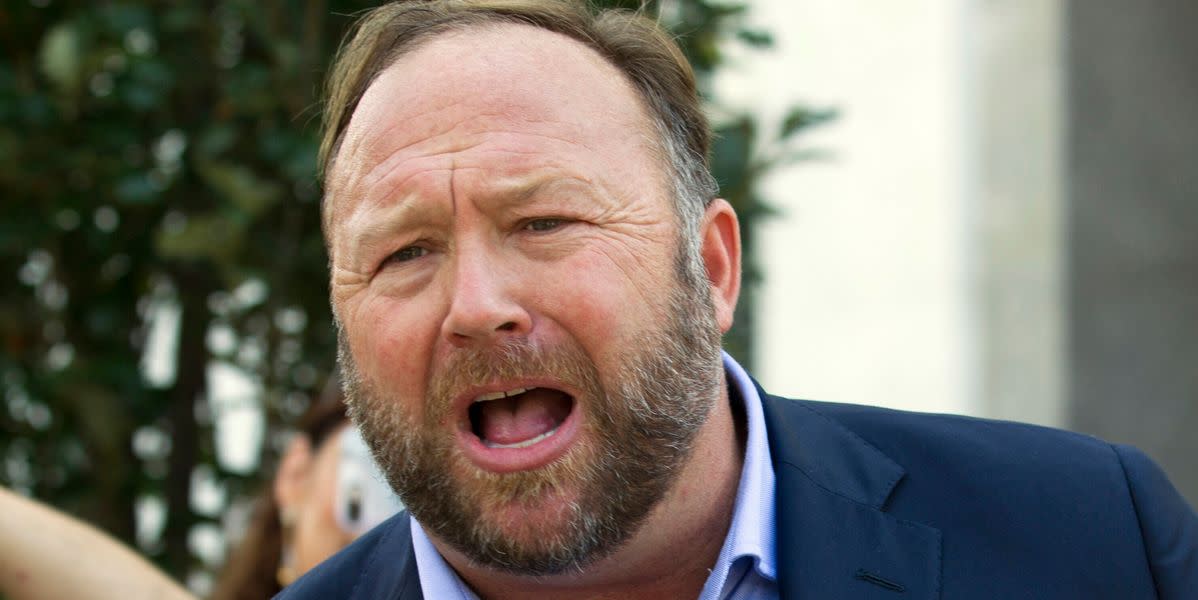 InfoWars' Alex Jones Reportedly Weighing Bankruptcy To Dodge Sandy Hook Damages