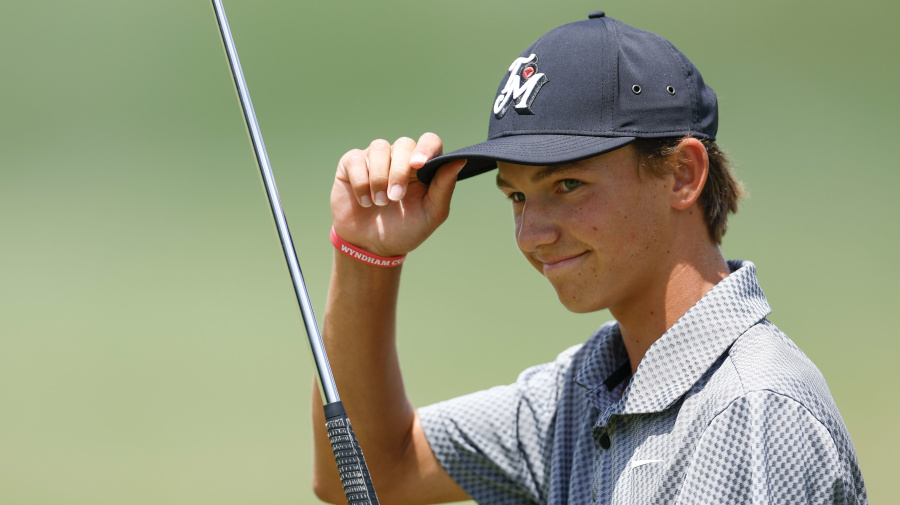 Yahoo Sports - Miles Russell, who is the youngest player on record with a top-25 finish on either the PGA Tour or Korn Ferry Tour, made seven birdies in a 10 hole stretch on