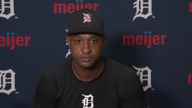 Detroit Tigers' Jonathan Schoop: Rookie starter Matt Manning 'is not scared'