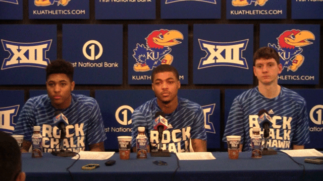 Oubre, Mason, Mickelson after Lafayette game