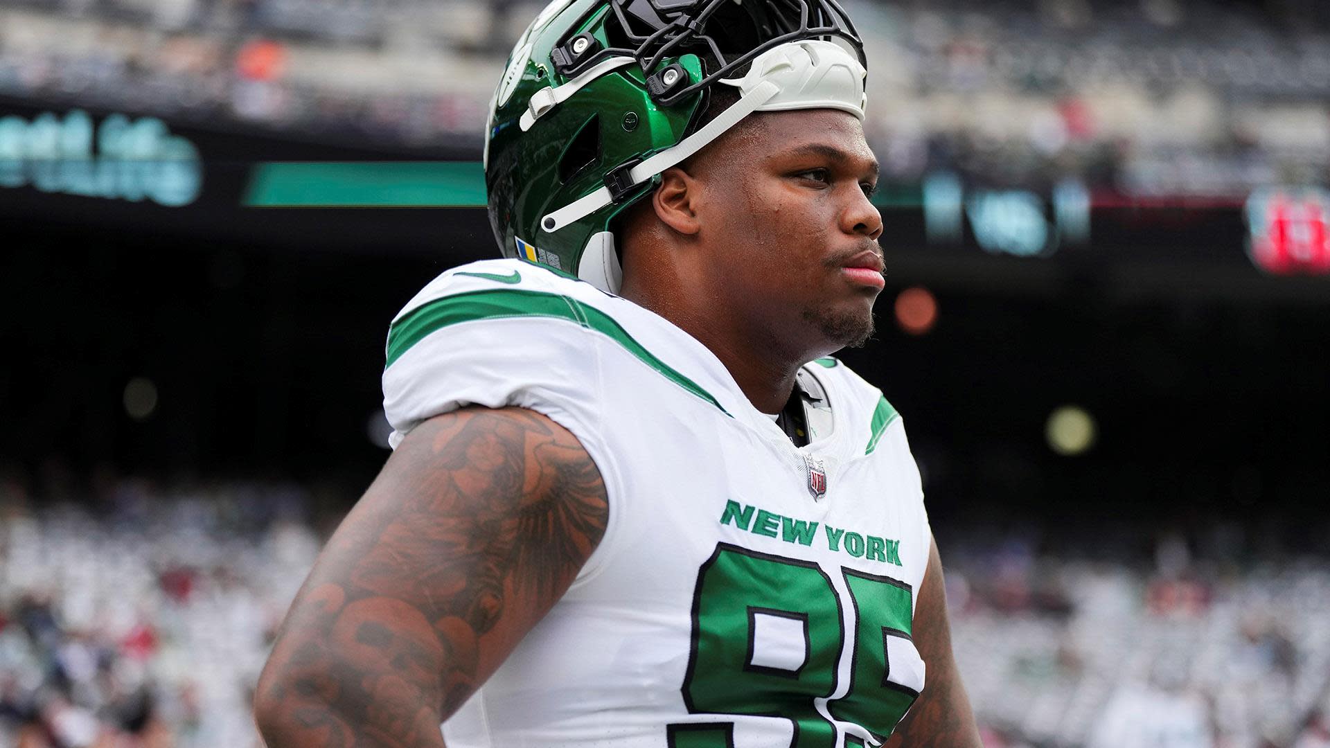 Download Ny Jets Quinnen Williams Wallpaper