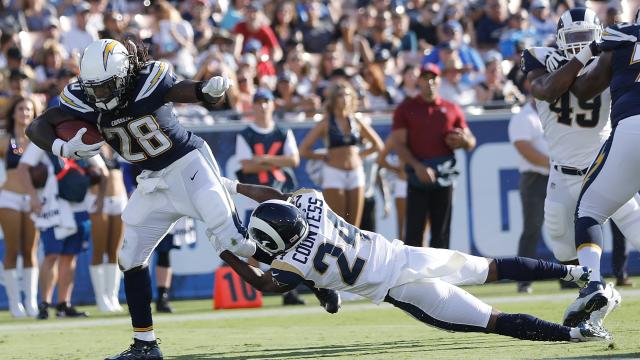 Chargers Melvin Gordon talks Rams rivalry and what it’s like playing in Los Angeles