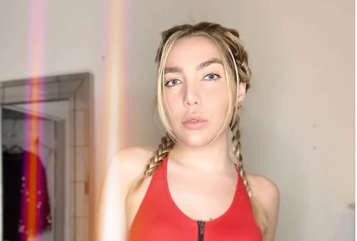 Frida Sofia wants to try the abuse of her boyfriend with a photo