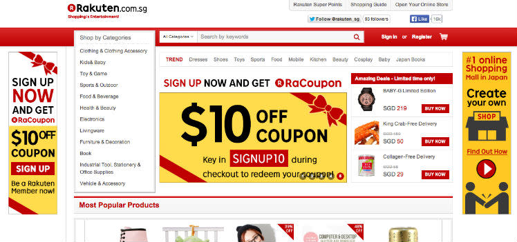 Online Store Rakuten Brings All Things Japanese To Singapore