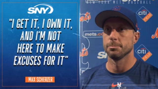 Mets offer good news, bad news on Max Scherzer