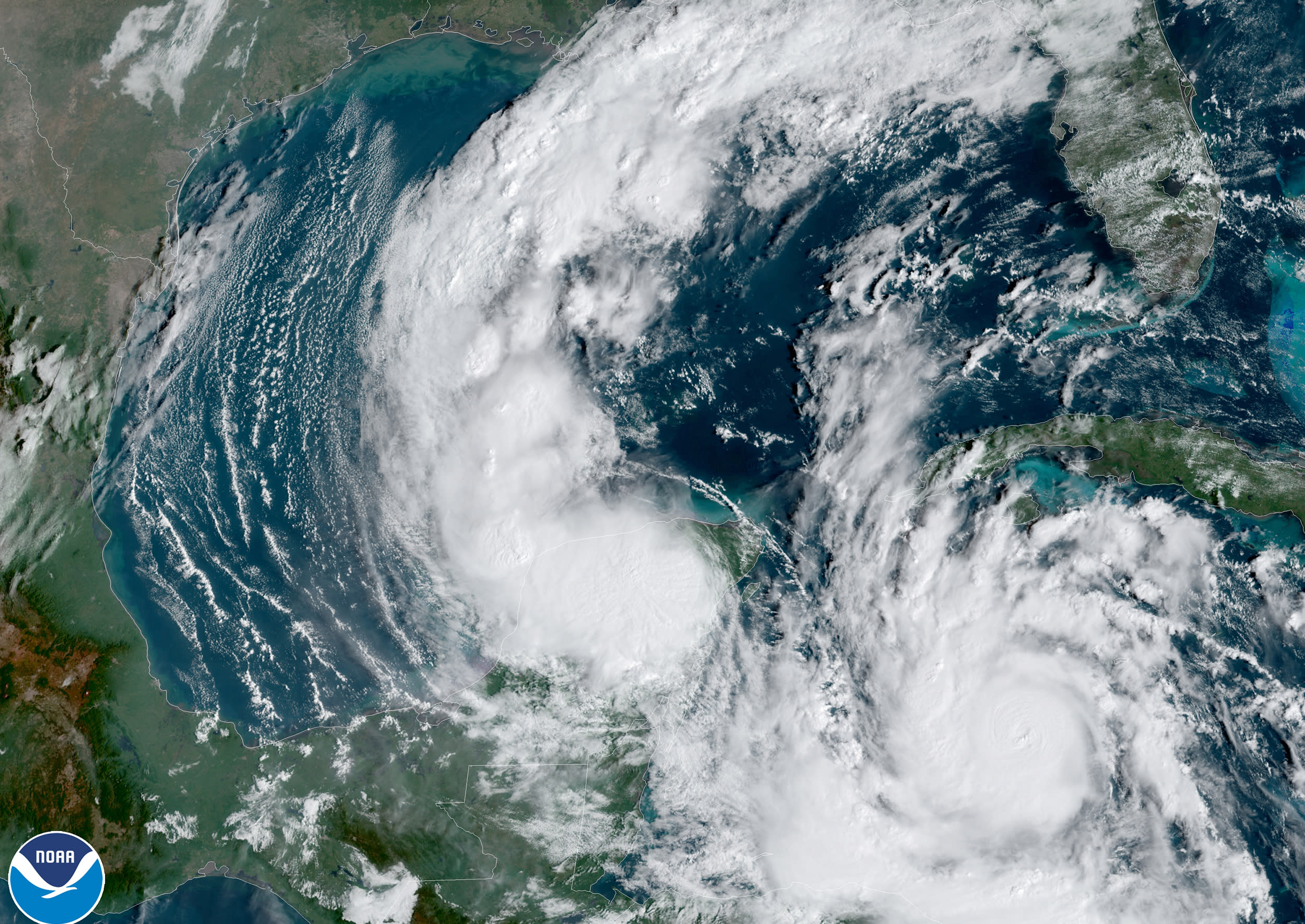 Delta Intensifies Into A Category 4 Hurricane And Sets Aim Toward The Gulf Coast