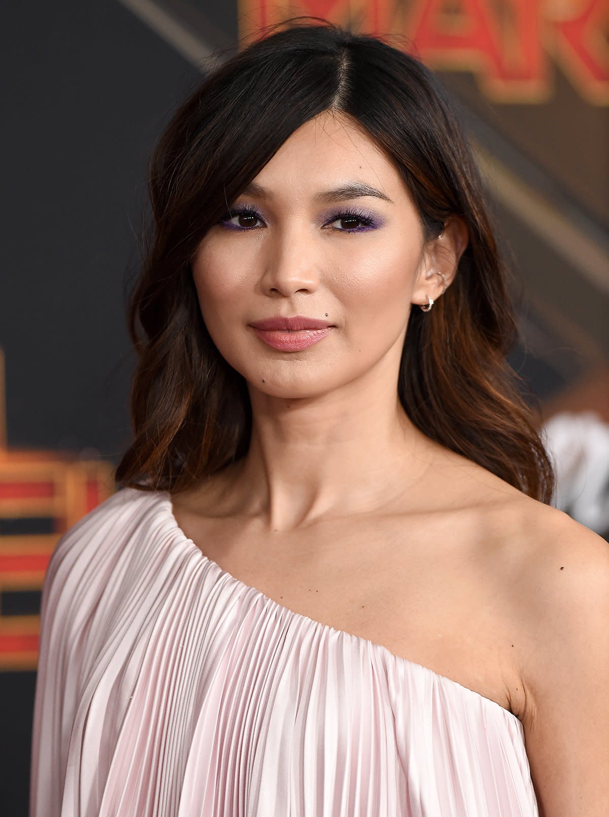 gemma chan pink hair