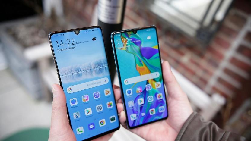 Huawei P30 and P30 Pro running Android