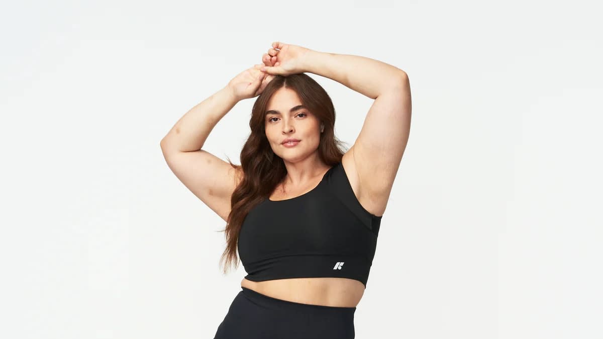 This $22 Longline Sports Bra Doubles as a Workout Top and It Has 20300+  5-Star Reviews