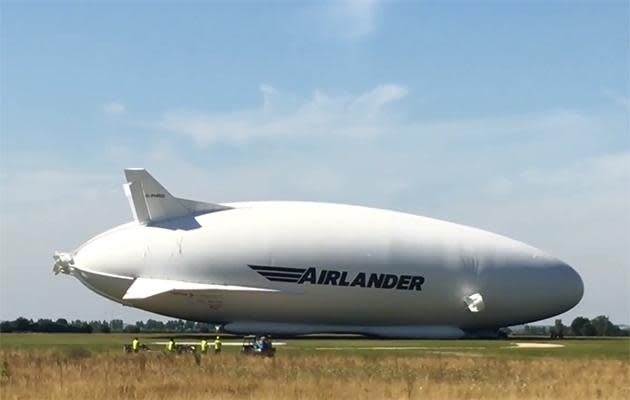 Watch The World's Largest Aircraft Make The Slowest Crash-landing Ever