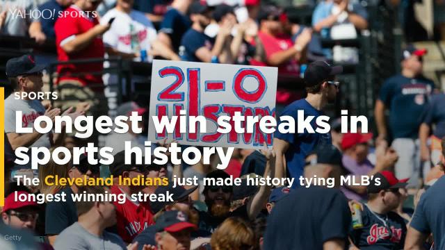 Longest win streaks in sports history