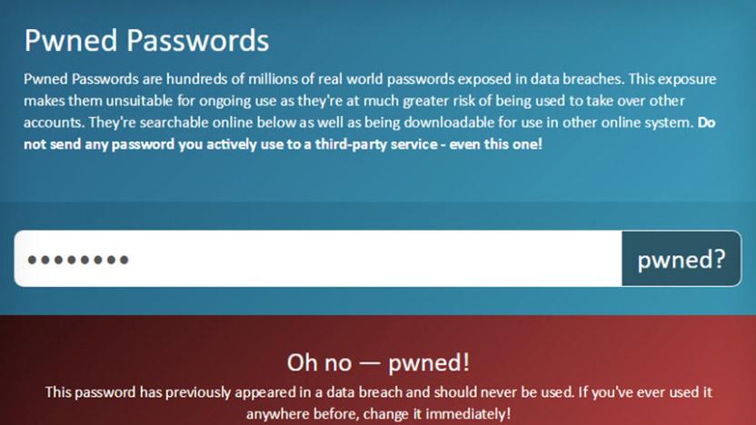 Pwned Passwords