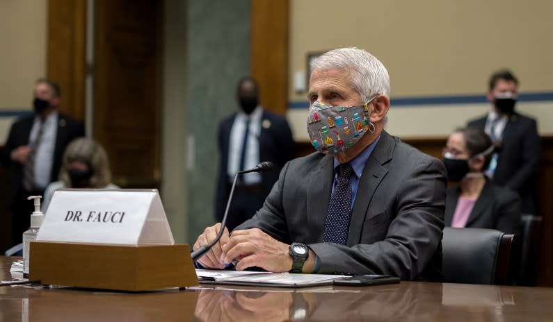 Fauci Acknowledges He Privately Entertained Lab-Leak, Genetic-Engineering Theories Early in Pandemic - Yahoo News