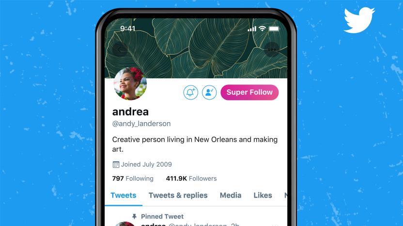 Twitter is getting ready to flip the switch on "Super Follows."