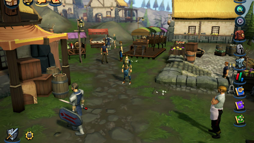 RuneScape on mobile