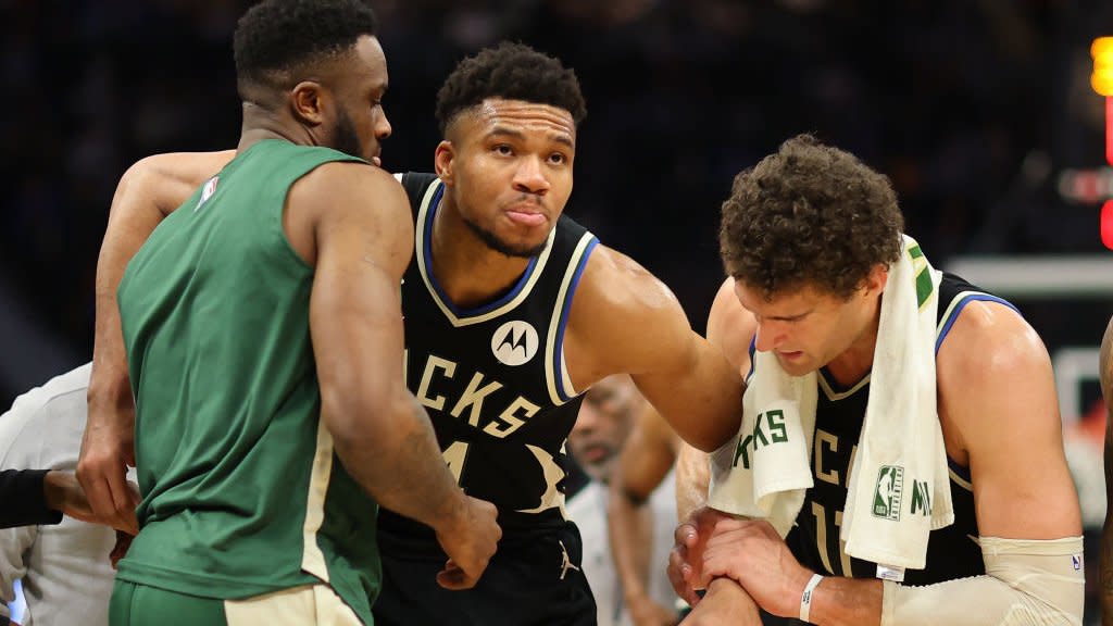 NBA: Milwaukee Bucks star Giannis Antetokounmpo suffers calf injury in win against Boston Celtics