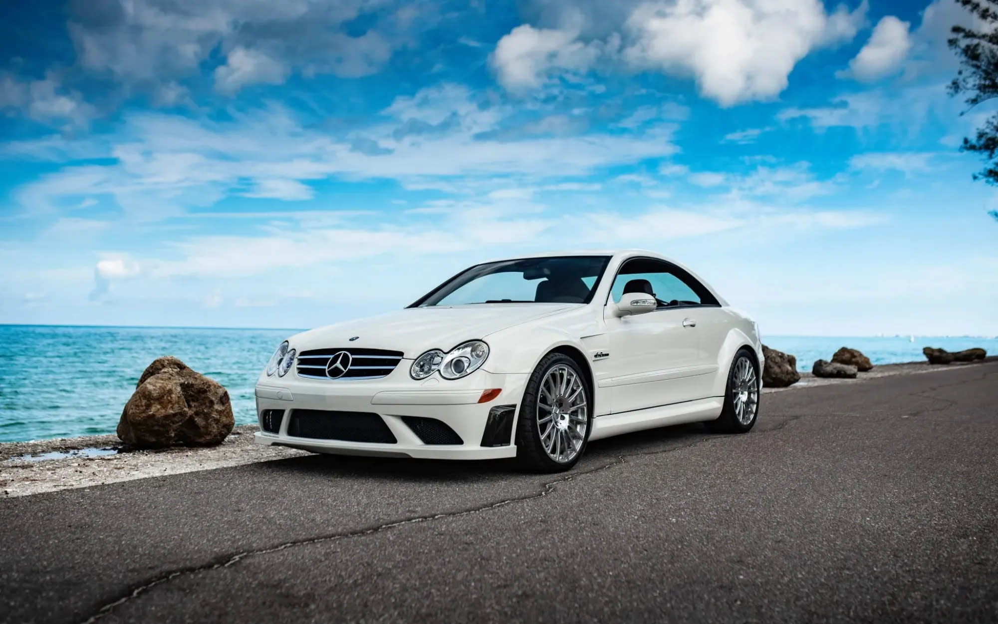 8k-Mile 2008 Mercedes-Benz CLK63 AMG Black Series Now Available on Bring A Trailer