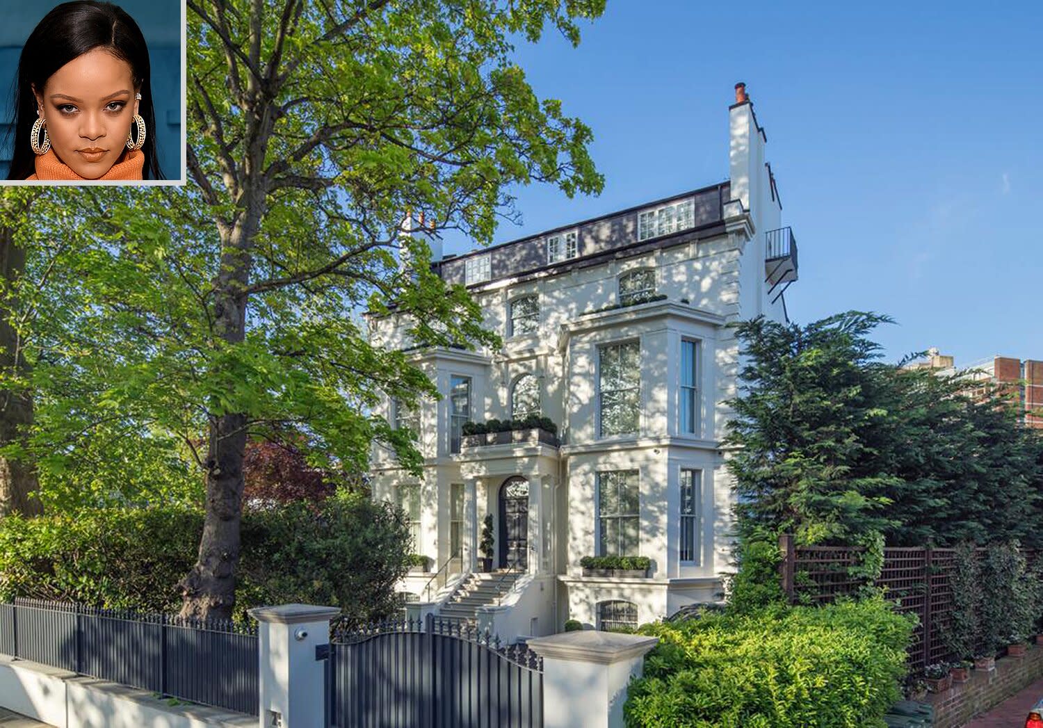 Rihanna's London Rental Home Is Listed for 41 Million