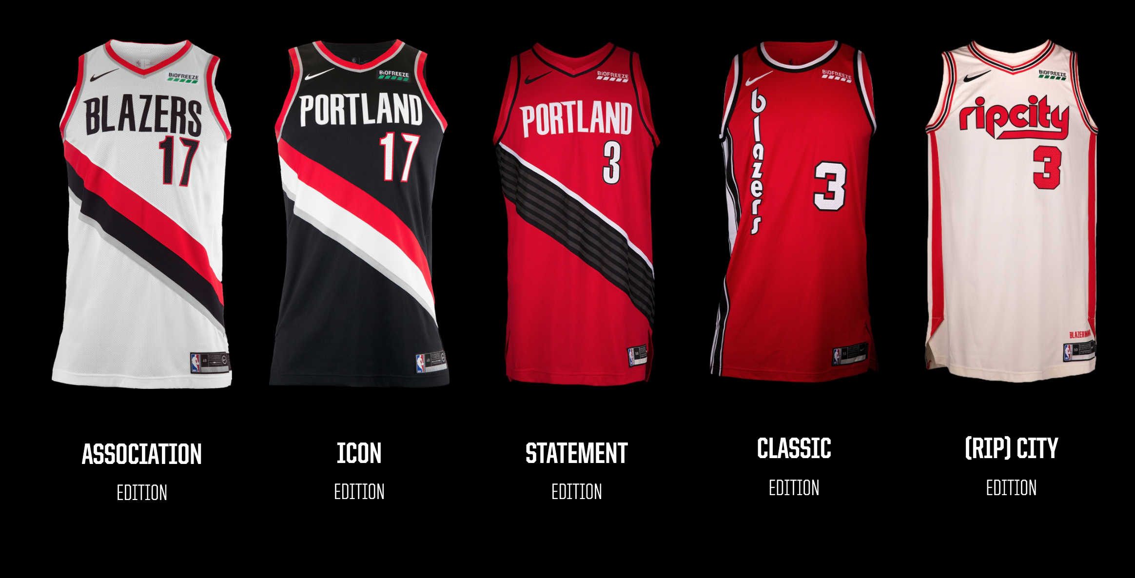 rip city red jersey