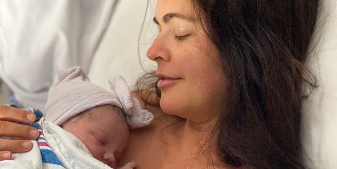 Food Network Star Katie Lee Has Given Birth To Daughter Iris And The First Photo Is Adorable