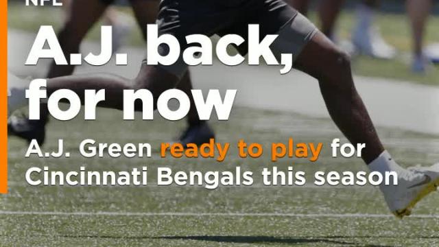 A.J. Green ready to play for Bengals this season