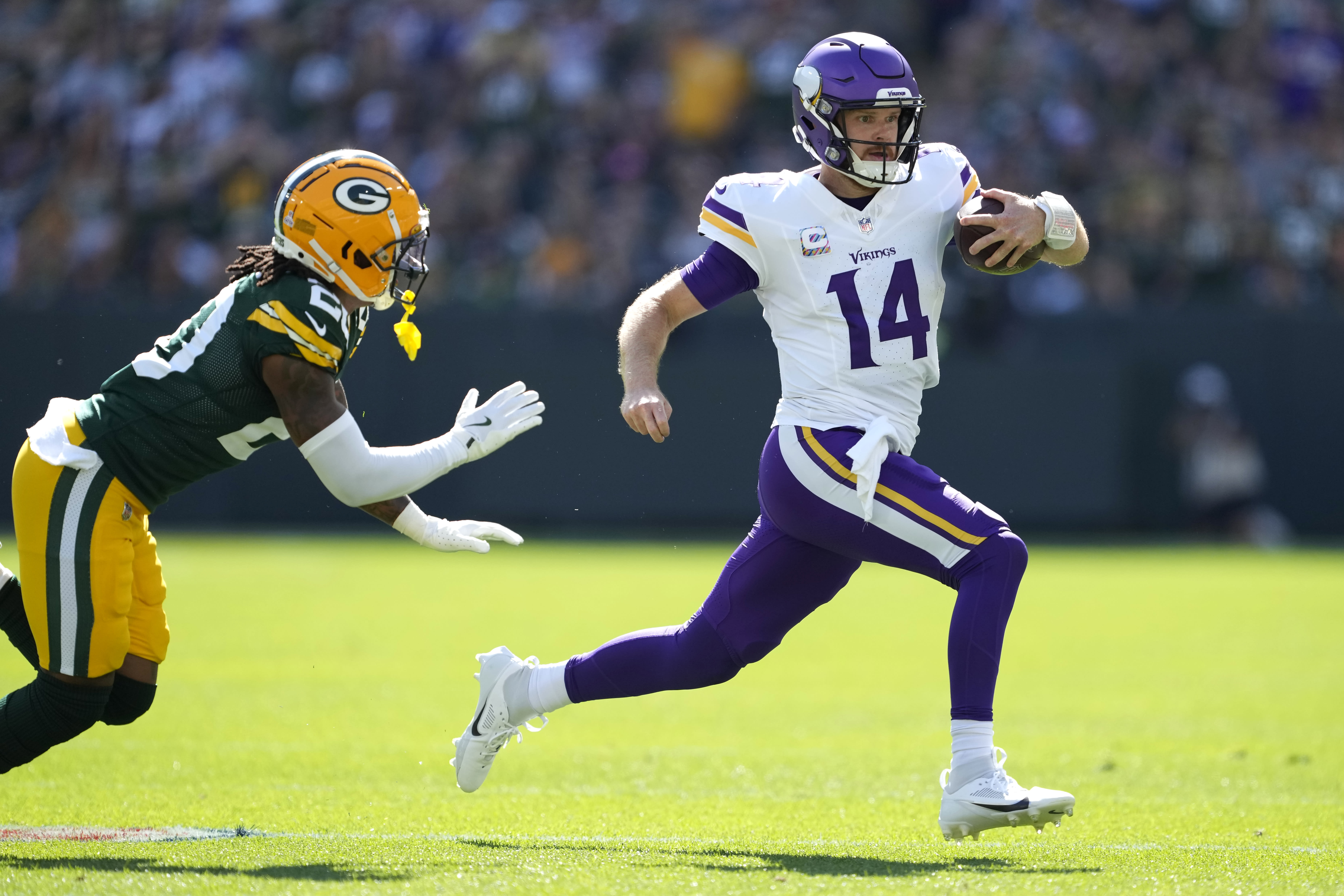 NFL scoring updates: Darnold, Vikings making life miserable for Packers