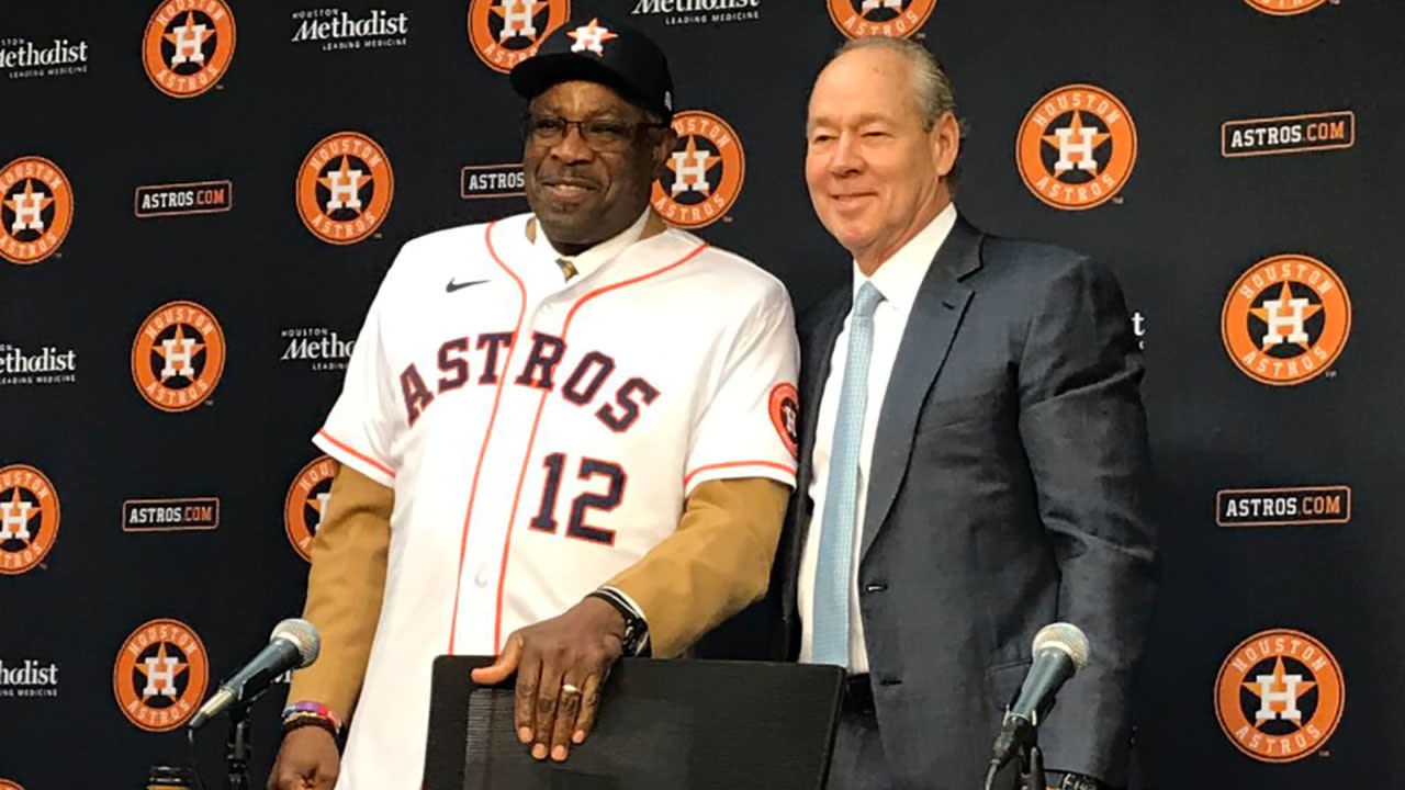 Houston Astros introduce new manager Dusty Baker [Video]