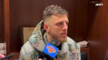 Mitchell Robinson, Isaiah Hartenstein and Miles McBride break down Knicks win over Sixers