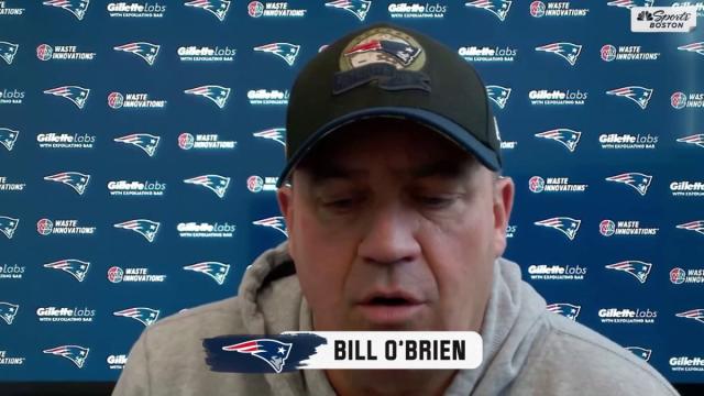 Bill O'Brien reacts to Mac Jones taking blame for loss to Eagles
