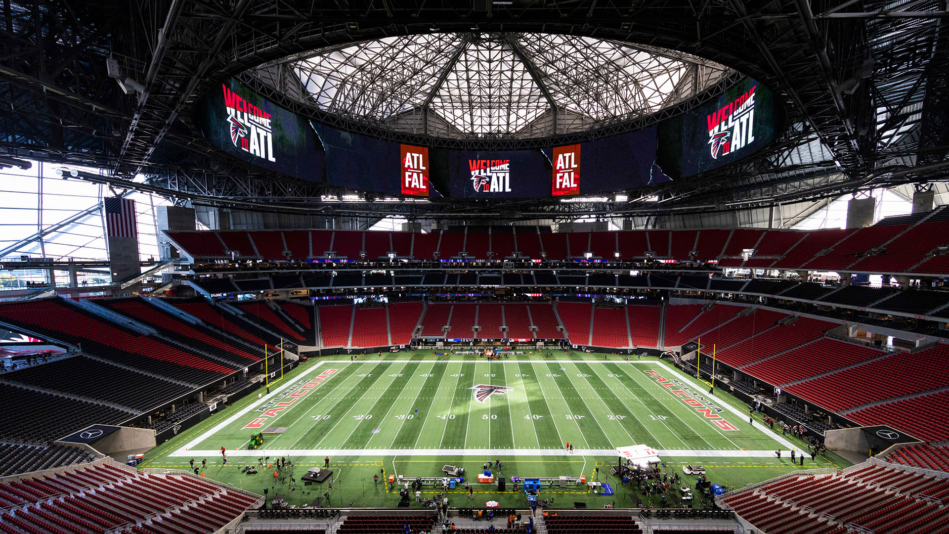 Super Bowl LIII Will Atlanta stadium's roof be open?