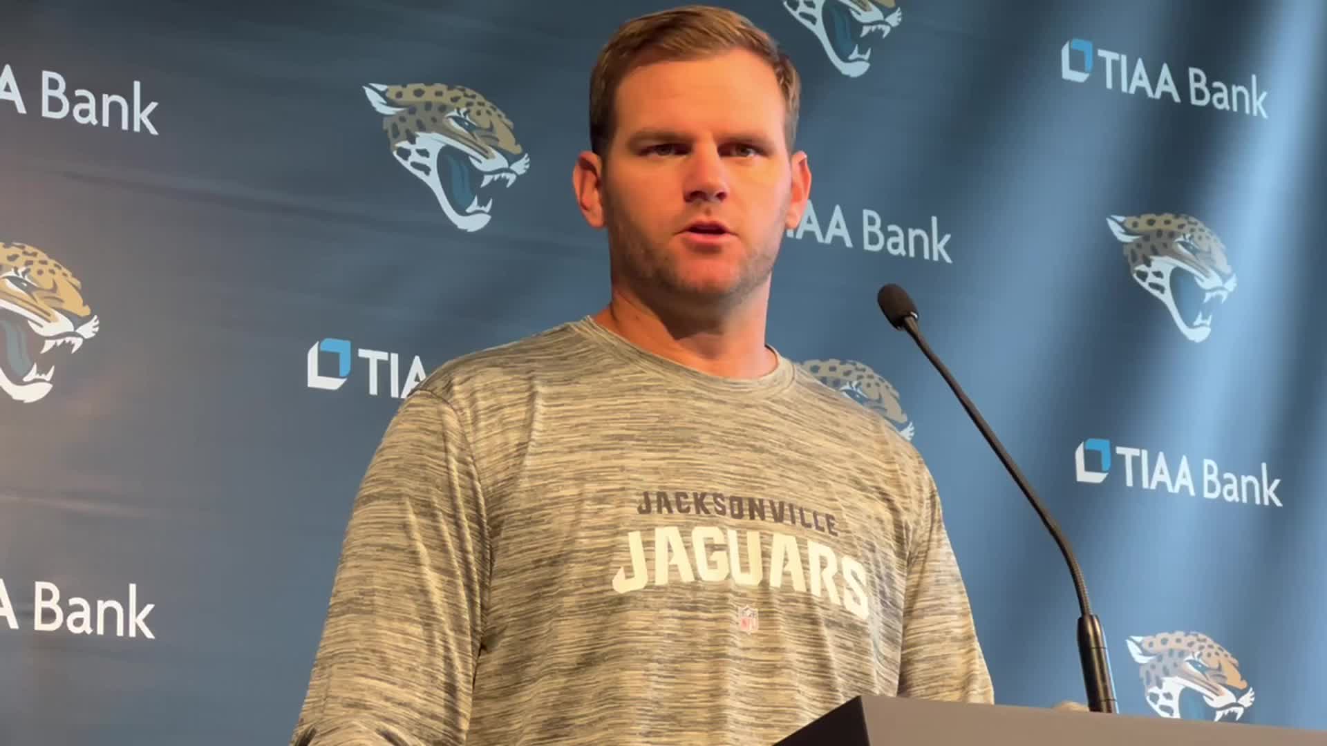 WATCH: Jaguars OC Press Taylor talks Evan Engram's return