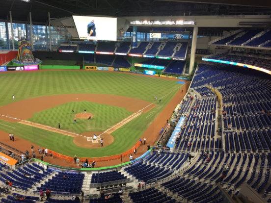 Marlins Park appears to suffer superficial damage to roof during Hurricane  Irma 